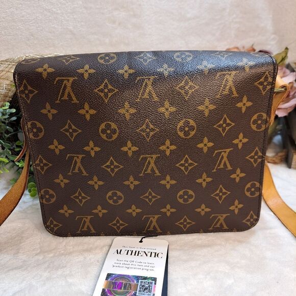 Louis Vuitton CARTOUCHIERE GM w/ Dust Bag, Storage Box & Shipping Box Authentic - Picture 6 of 17